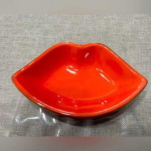 Red Lips Large Trinket Dish